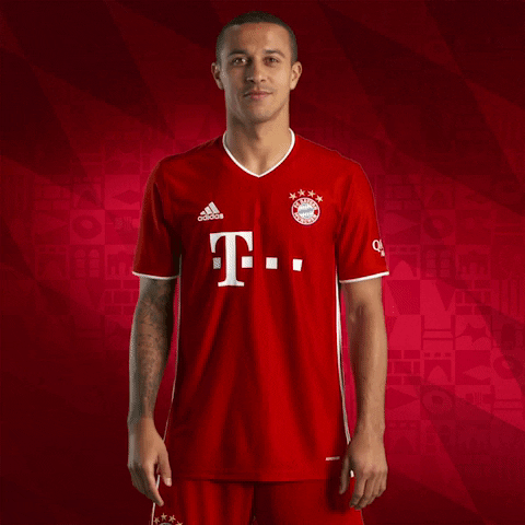 New Jersey Smile GIF by FC Bayern Munich - Find & Share on ...