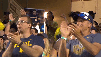 clapping fans GIF by Michigan Athletics