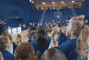 Excited Dance GIF by Delaware Blue Hens