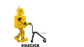 Robot Sticker by Elecsca