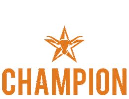 Champion Sticker by UT RecSports