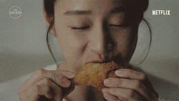 Fried Chicken Eating GIF by The Swoon
