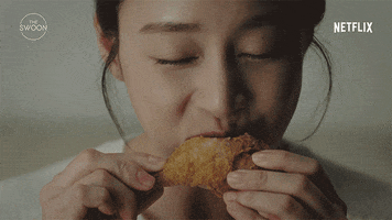 Fried Chicken Eating GIF by The Swoon
