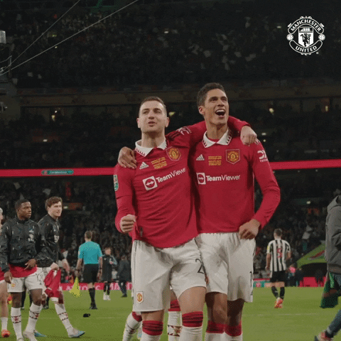 Happy Carabao Cup GIF by Manchester United