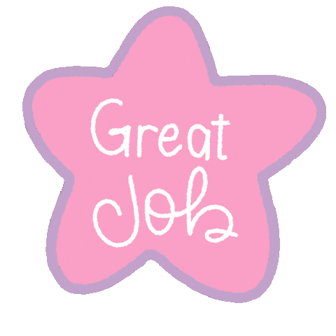 Happy Great Job Sticker