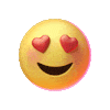 Happy I Love You Sticker by Emoji