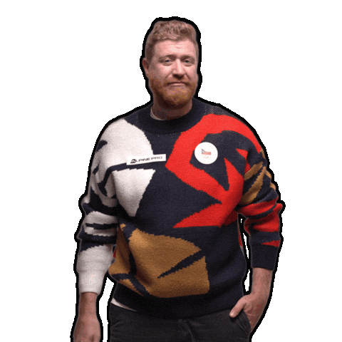 Thumbs Sticker by Český olympijský tým