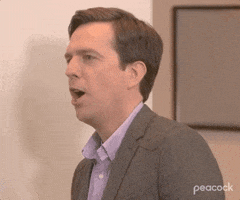 Excited Season 9 GIF by The Office