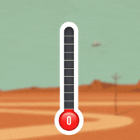 Scorching Heat Wave GIF by GIPHY Studios Originals