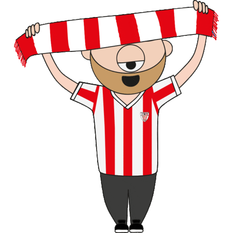 Athletic Club De Bilbao Bilbo Sticker by Mr. Euskaldun