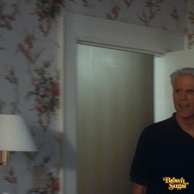 Ted Danson Reaction GIF by BrownSugarApp