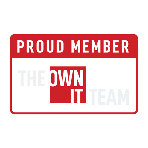 Own It Team Sticker