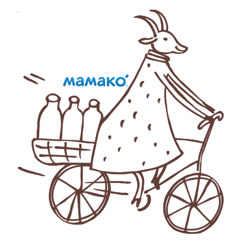 Summer Bike Sticker by MAMAKO