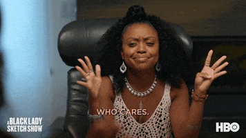 Quinta Brunson Whatever GIF by A Black Lady Sketch Show