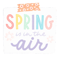 Spring Season Sticker
