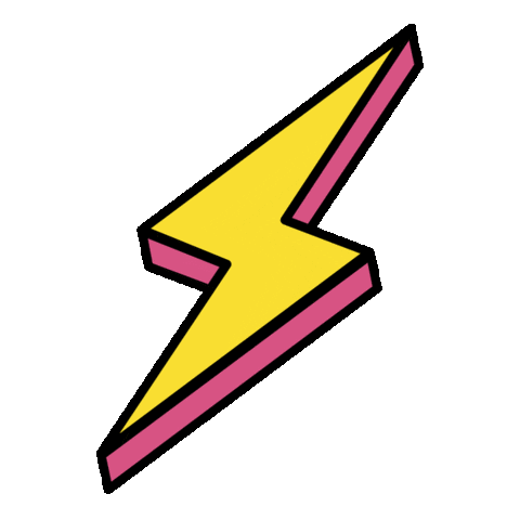 90S Lightening Sticker by Brewers Decorator Centres