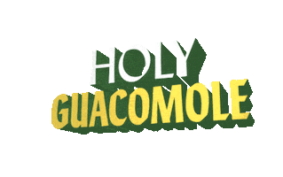 Holy Guacomole Sticker by Superica Tex-Mex