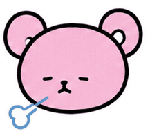 Tired Sleepy Sticker