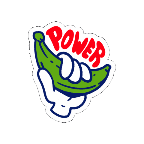 Power Rd Sticker by Juanky Studio