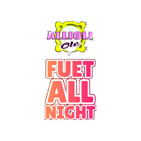 Allioli Olé Sticker