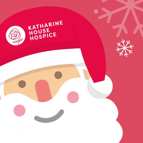 KatharineHouse christmas snow xmas santa GIF