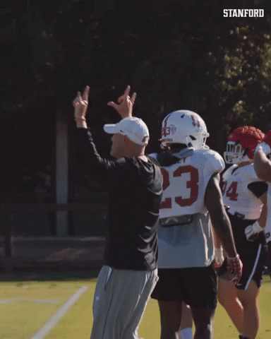 Lets Go Hype GIF by Stanford Athletics