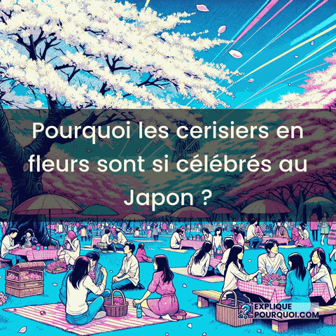 Sakura Tradition GIF by ExpliquePourquoi.com