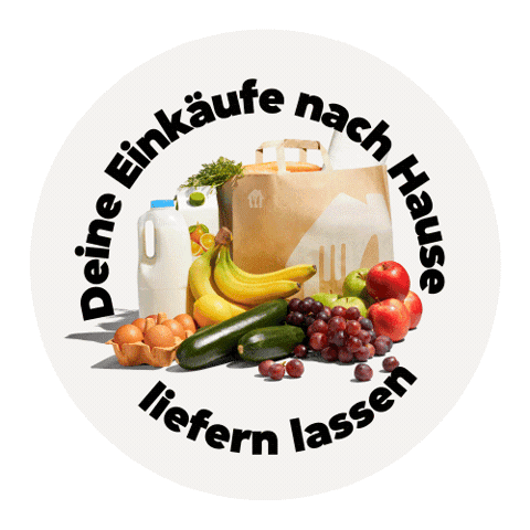 Einkauf Sticker by Just Eat CH