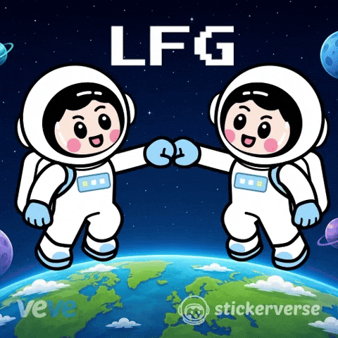 Lets Go Friends GIF by VeVe
