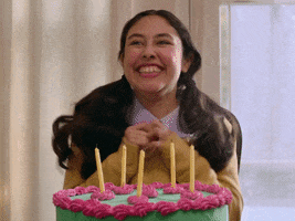 Excited Happy Birthday GIF by Teddy Too Big