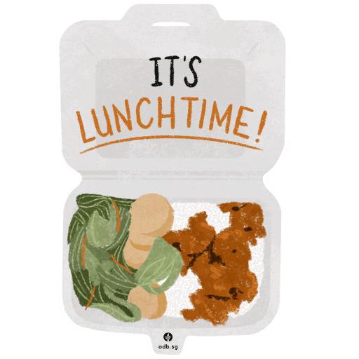 Eating Sticker by Our Daily Bread Singapore