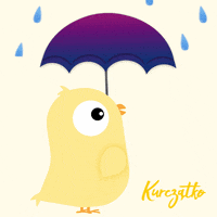 Raining Rainy Days GIF by Kurczatko