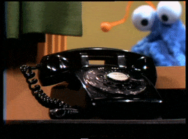 Vintage Phone GIF by Sesame Street