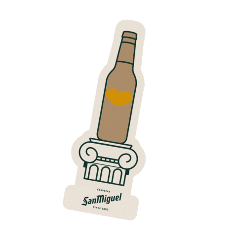 San Miguel Beer Sticker by Cervezas-San-Miguel