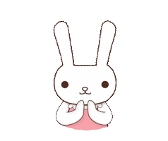 Rabbit Please Sticker