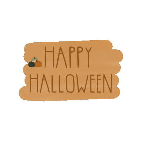 Trick Or Treat Halloween Sticker by Louise B