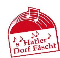 d'Hatler Musig Sticker