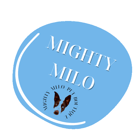 Mighty Milo Pet Boutique Sticker