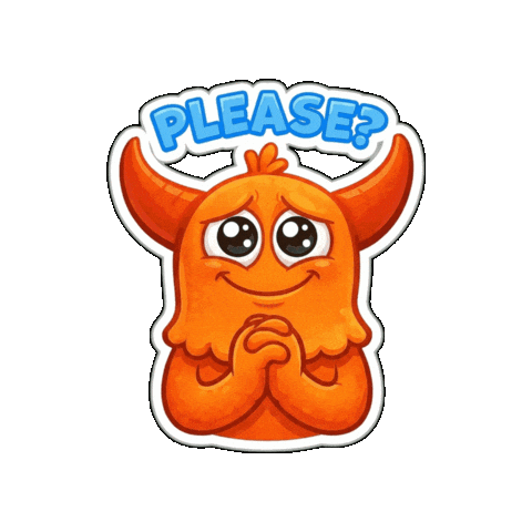 Mood Please Sticker by Momo & Tulus