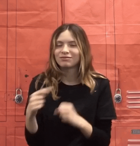 American Sign Language Yes GIF by CSDRMS