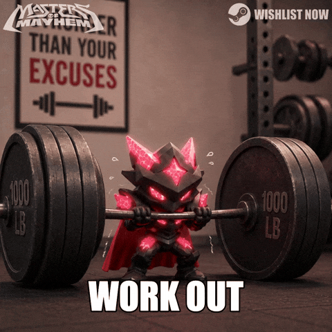 Work Out Fitness GIF by Super Studios (Community)