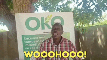 Excited Africa GIF by OKO Assurance