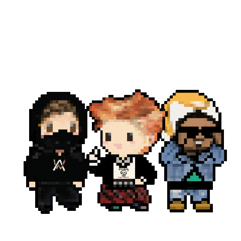 G Dragon Pixel Sticker