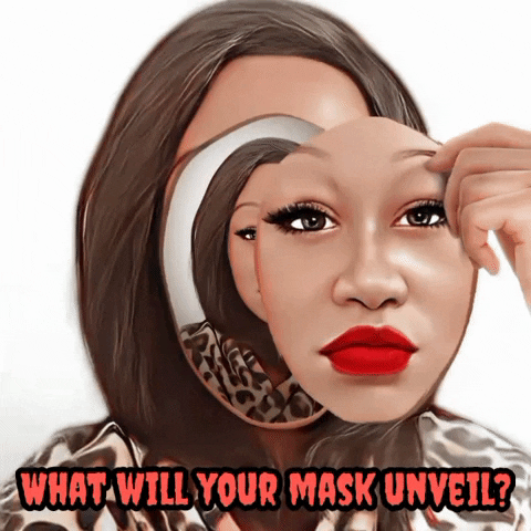 Unveil Facial Expression GIF by Woman Willionaire