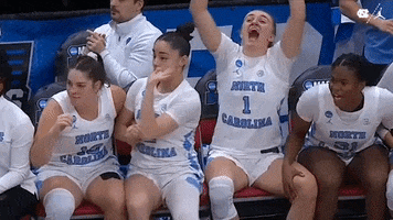 Chill Out Basketball GIF by UNC Tar Heels