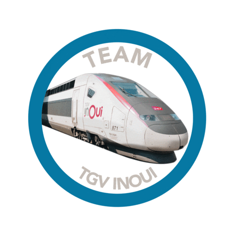Team Train Sticker by TGV INOUI