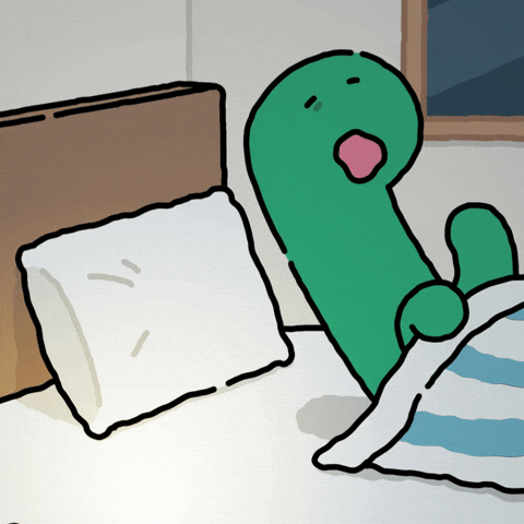 Tired Dinosaur GIF by Joguman Studio