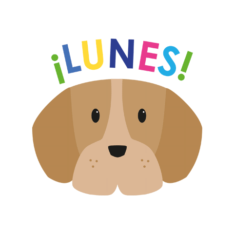 Dog Monday Sticker
