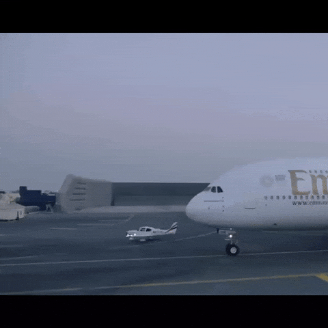 Plane Spinning GIF