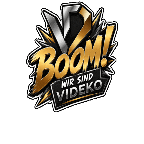 Logo Wow Sticker by VIDEKO
